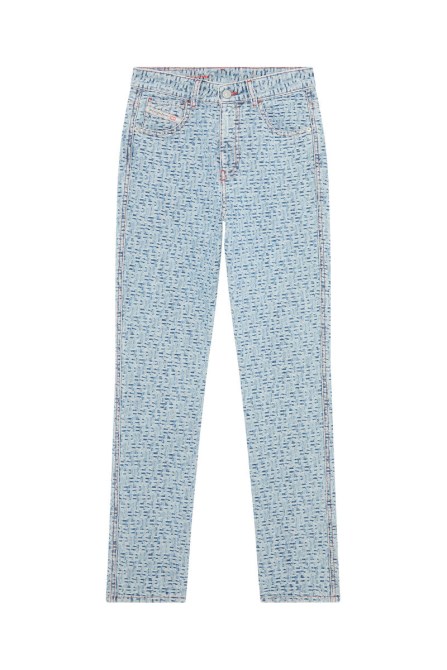 1994 09e37 Straight Jeans Diesel Hellblau