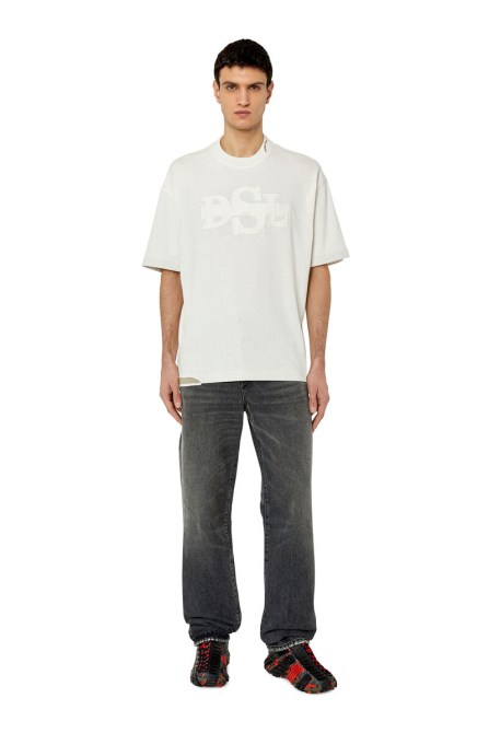 T-washrot Dieselweiß