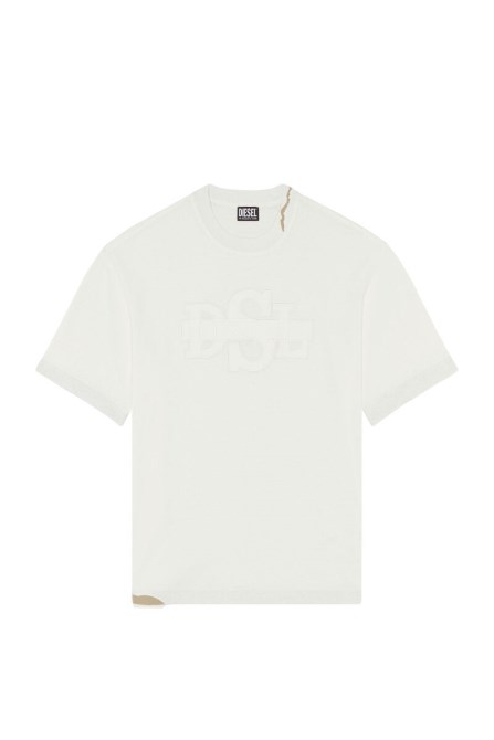 T-washrot Dieselweiß