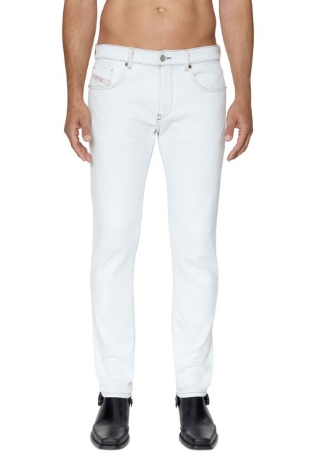 Diesel 2019 D-strukt 09c06 Slim Jeans Hellblau