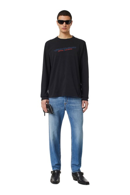 Diesel 2005 D-fining 0ehaj Schmal Zulaufende Jeans Mittelblau