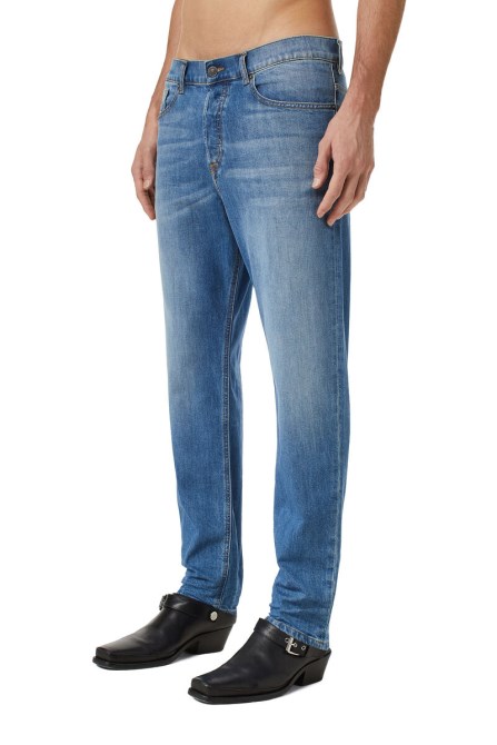 Diesel 2005 D-fining 0ehaj Schmal Zulaufende Jeans Mittelblau