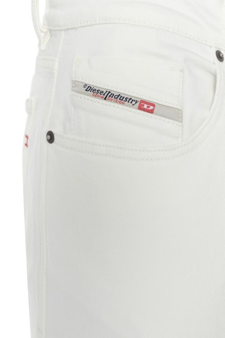 Weiße Diesel 2019 D-strukt 09d63 Schmale Jeans