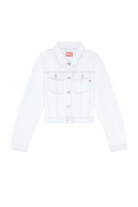 De-slimmy Truckerjacke Diesel Hellblau