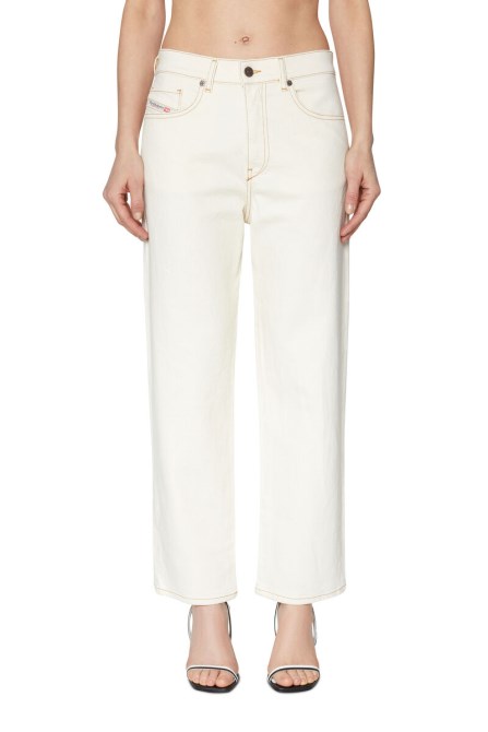 Diesel 2016 D-Air 09b94 Boyfriend-Jeans Weiß