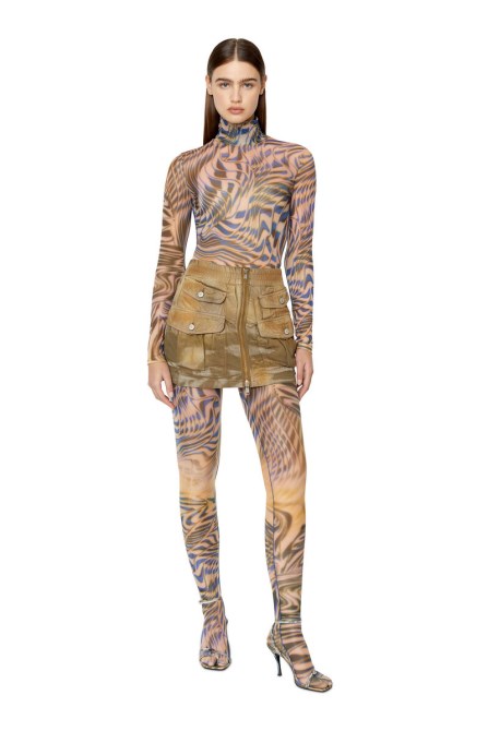 Orange/blau P-koll-e4 Diesel