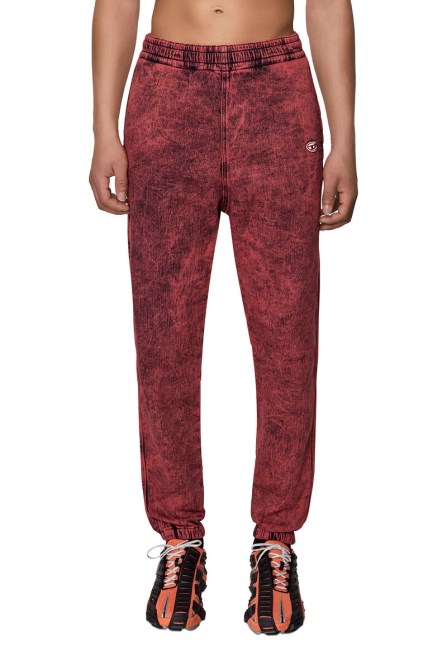 Roter D-lab Track Denim 09d16 Konischer Diesel