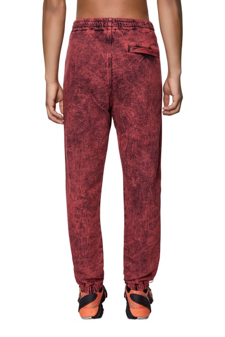 Roter D-lab Track Denim 09d16 Konischer Diesel