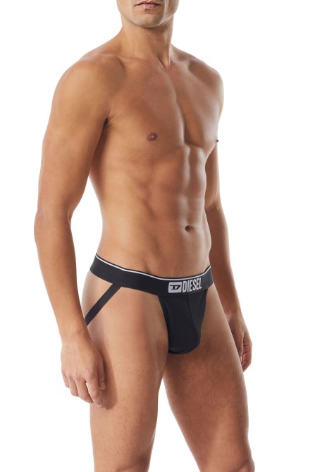 Schwarzer Diesel Umbr-jockeydreierpack