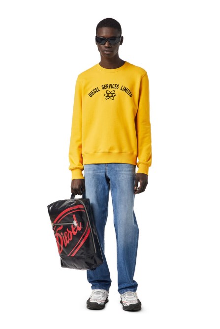 Diesel 2020 D-viker 0ehaj Gerade Jeans Hellblau