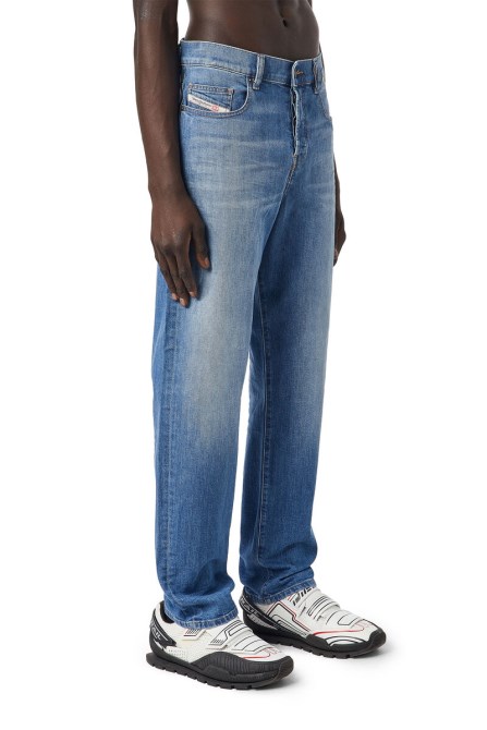 Diesel 2020 D-viker 0ehaj Gerade Jeans Hellblau