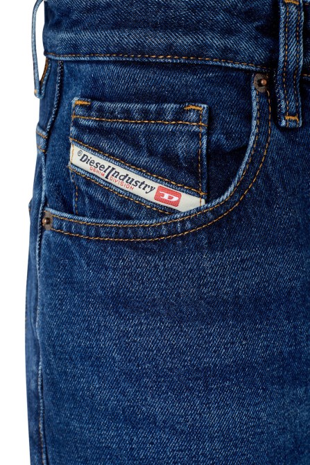 Dunkelblaue Diesel 1999 007e6 Gerade Jeans
