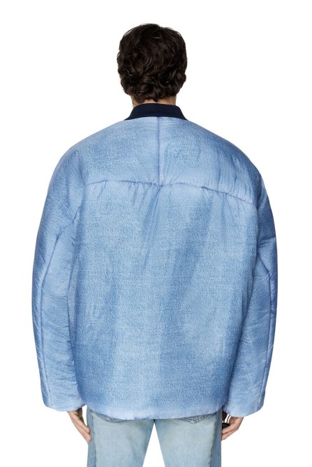 W-day-print Diesel Hellblau