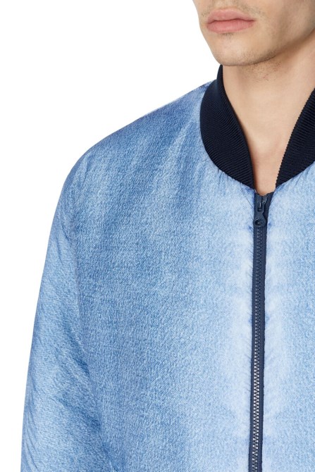 W-day-print Diesel Hellblau