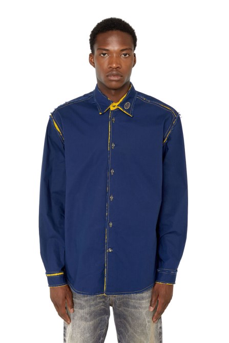 Dunkelblauer Diesel-sweezer