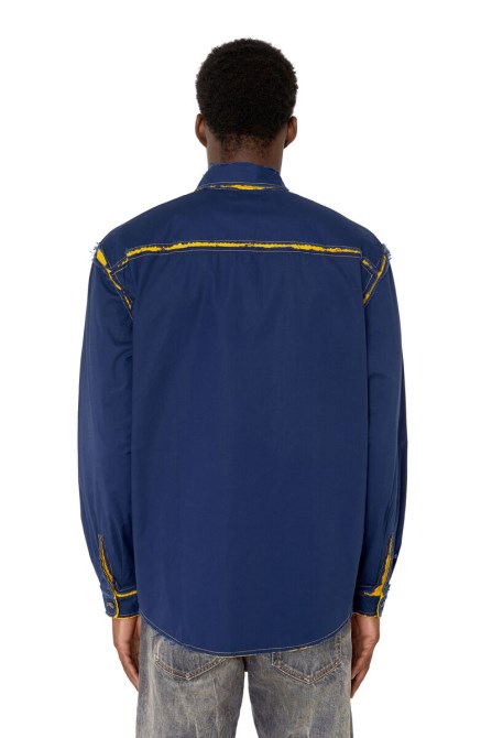 Dunkelblauer Diesel-sweezer