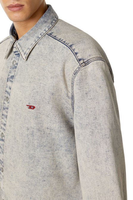 Mittelblauer Diesel D-simply-over