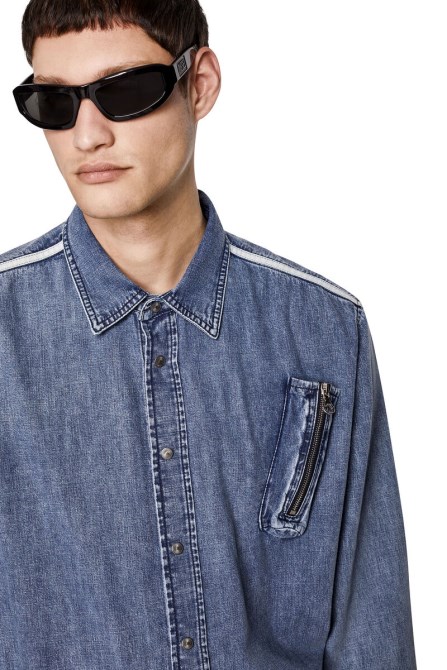 Diesel D-tuyman-fs Hellblau