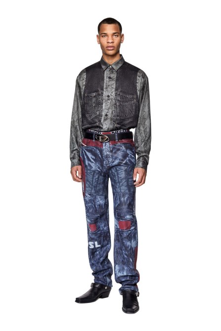 Graue S-gilliam-weste Diesel