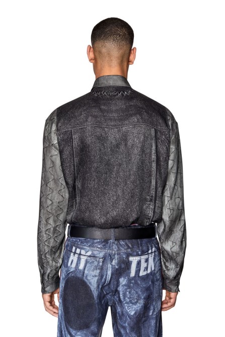 Graue S-gilliam-weste Diesel