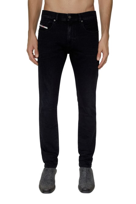 Diesel 2019 D-strukt 09d48 Slim Jeans Schwarz/dunkelgrau
