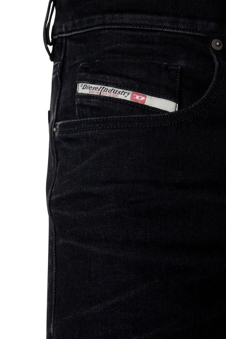 Diesel 2019 D-strukt 09d48 Slim Jeans Schwarz/dunkelgrau
