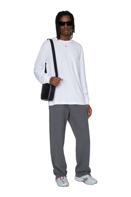 Weißer T-gerade-ls-d Diesel