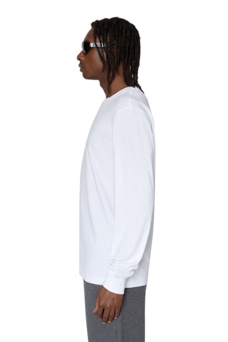 Weißer T-gerade-ls-d Diesel