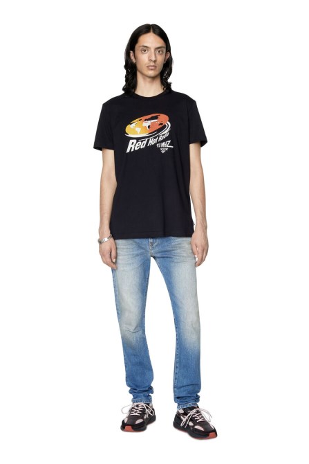 2019 D-strukt 09d81 Slim Jeans Diesel Hellblau