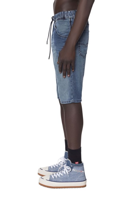 Mittelblaue D-krooshort Joggjeans Diesel