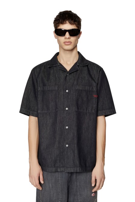 Diesel Schwarz/dunkelgrau D-paroshort