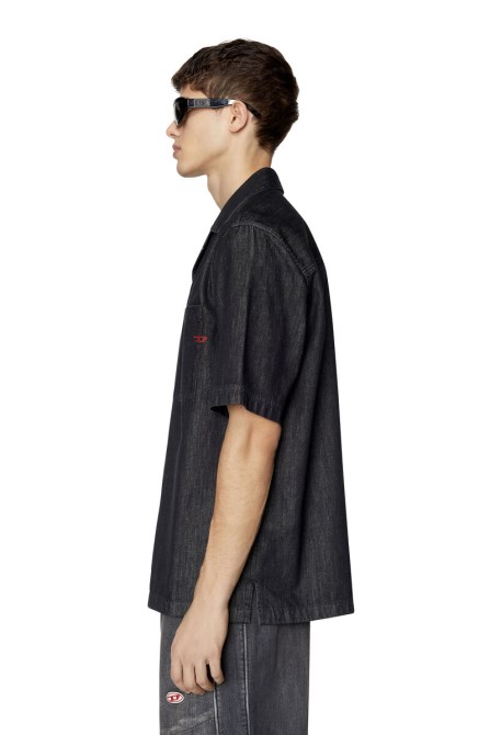 Schwarz/dunkelgrau D-paroshort Diesel