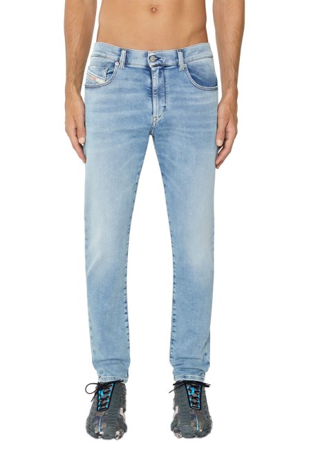 Diesel D-strukt Joggjeans 068bb Slim Hellblau