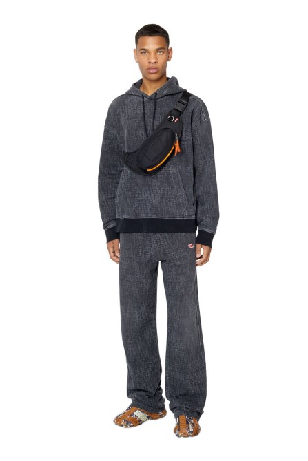 Schwarz/dunkelgrau D-martians Track Denim 09e28 Straight Diesel