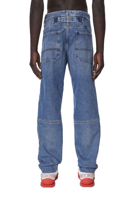 Blau/weiß P-5-d 0ncal Gerader Diesel