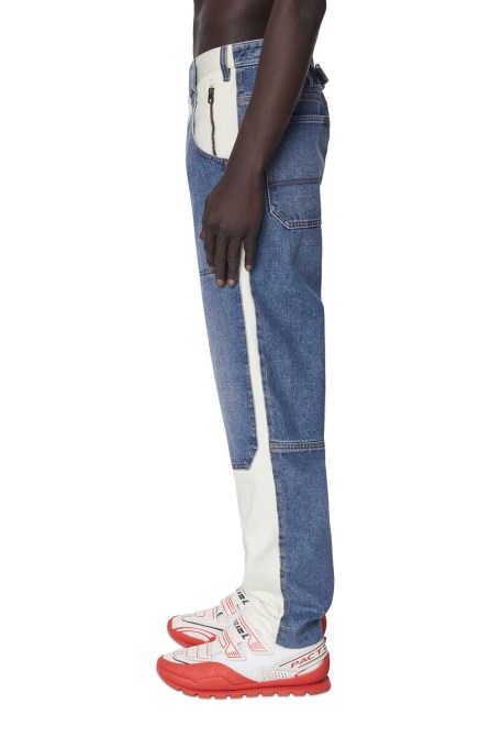 Blau/weiß P-5-d 0ncal Gerader Diesel