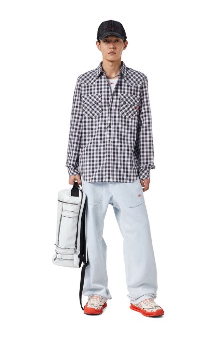 S-ost-lang-cl Diesel Schwarz/weiss