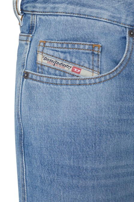 2020 D-viker 09c15 Straight Jeans Diesel In Hellblau