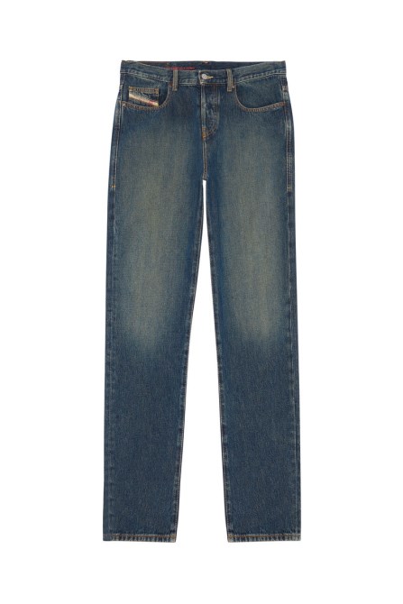 2020 D-viker 09c04 Straight Jeans Diesel Dunkelblau