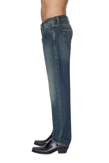 2020 D-viker 09c04 Straight Jeans Diesel Dunkelblau