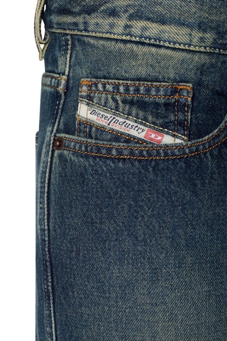 2020 D-viker 09c04 Straight Jeans Diesel Dunkelblau
