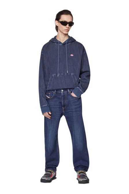 2010 09b96 Straight Jeans Diesel Dunkelblau