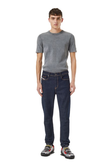 Diesel 1983 Z9c33 Skinny Jeans Dunkelblau