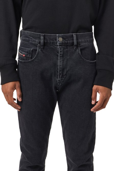 Diesel 2019 D-strukt 09a14 Slim Jeans Schwarz/dunkelgrau