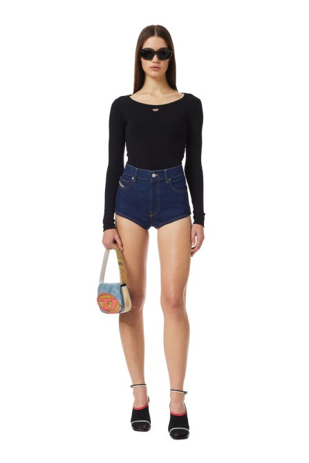De-lunar Hot Pants Diesel Dunkelblau