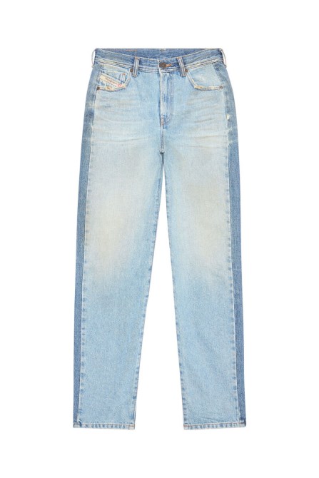 Diesel 1956 09e21 Gerade Jeans Hellblau