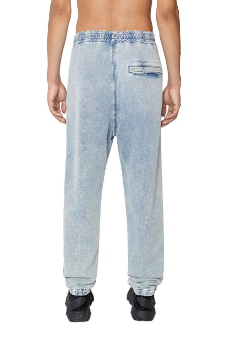 Hellblau Diesel Fashion D-lab Track Denim 09d01 Tailliert