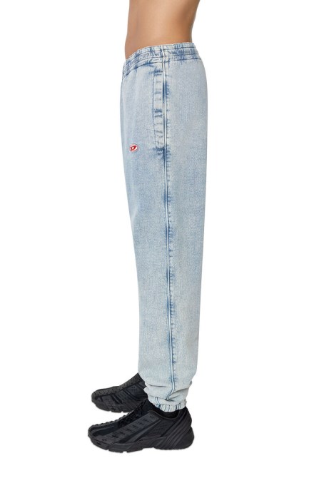 Hellblau Diesel Fashion D-lab Track Denim 09d01 Tailliert