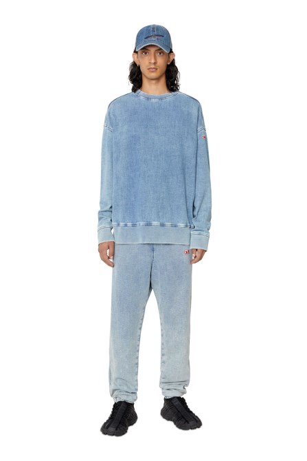 Diesel Hellblau D-lab Track Denim 09d01 Tailliert