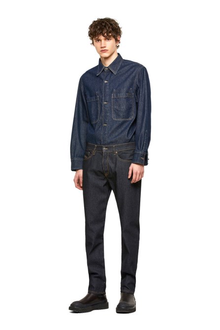Diesel 2005 D-fining 009hf Taillierte Jeans Dunkelblau